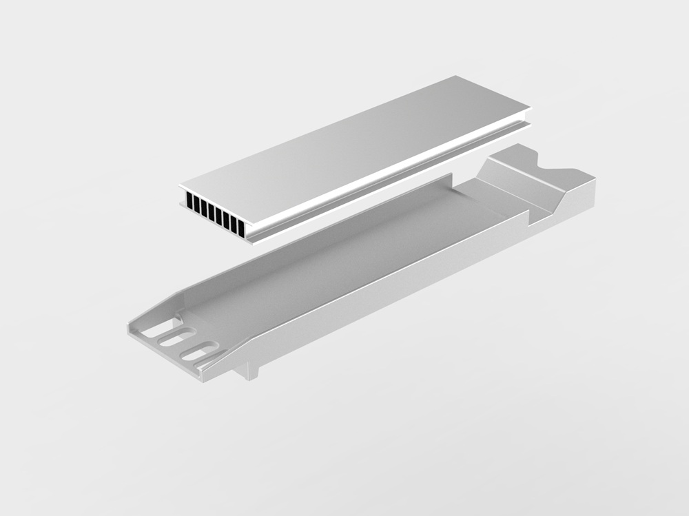 Soldering heatsinks to transceiver modules